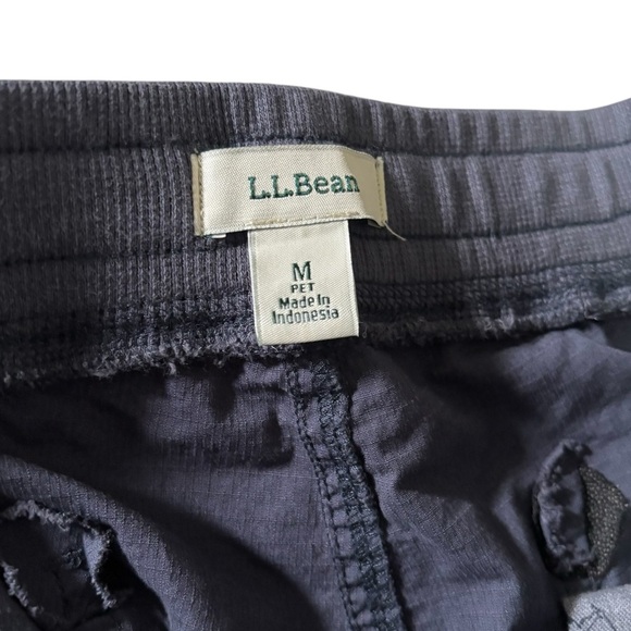 L.L. Bean Stretch Ripstop Pull-On Capri Pants Outdoors Hiking Medium Petite - Picture 10 of 16